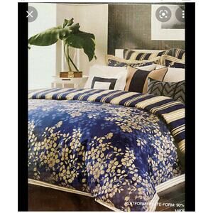 Michael Kors St. Tropes Two shams 26x20 blue